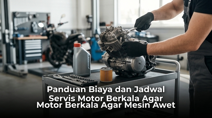 Panduan Biaya dan Jadwal Servis Motor Berkala Agar Mesin Awet