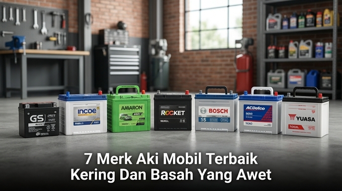 7 Merk Aki Mobil Terbaik Kering Dan Basah Yang Awet