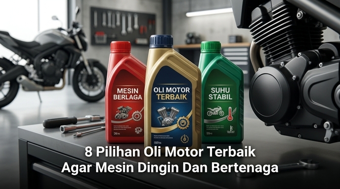 8 Pilihan Oli Motor Terbaik Agar Mesin Dingin Dan Bertenaga