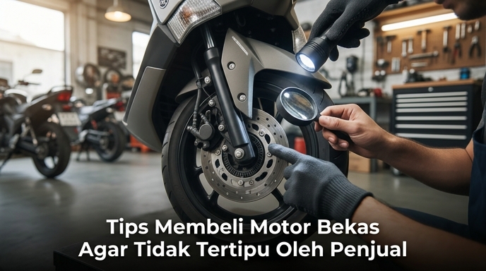 Tips Membeli Motor Bekas Agar Tidak Tertipu Oleh Penjual