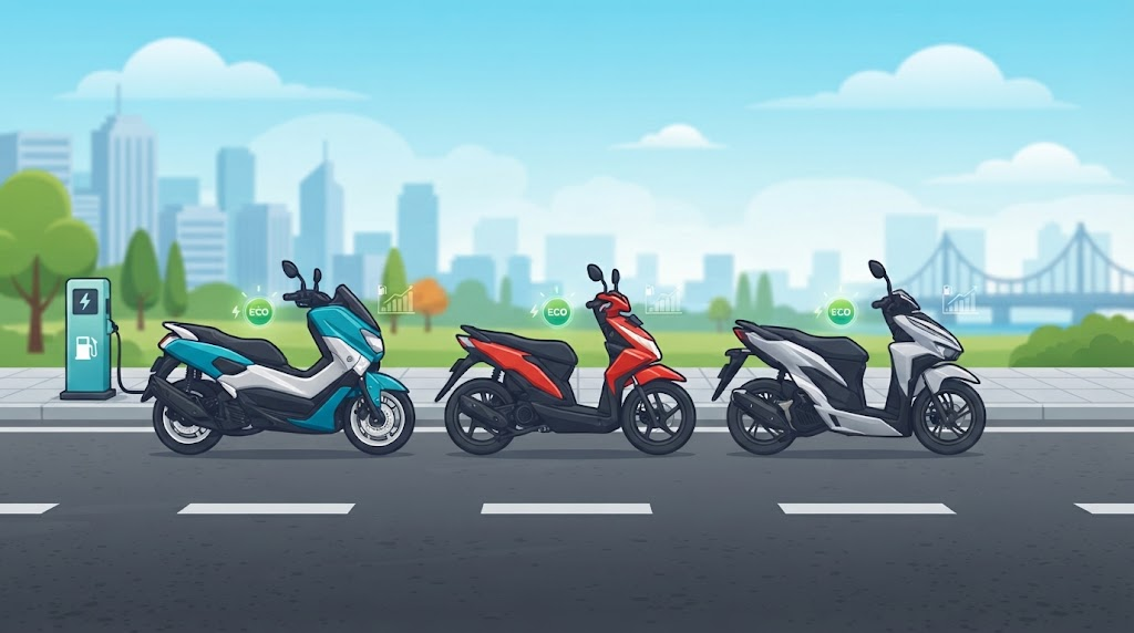 Deretan Motor Matic Terbaik: Pilihan Nyaman, Gesit, dan Awet